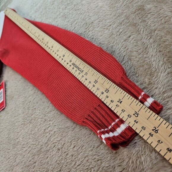 NWT Tipsy Elves Sweater Canada Spell Out Logo Red and White Pullover Mens Size S - Picture 5 of 10